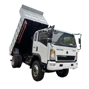 新しいフレキシブル4x2ディーゼル軽トラックWeichaiユーロ6エンジン左ステアリングリアカメラマルチサイト建設廃棄物運搬用 - Product Image 1