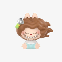 Authentique POP MART POP BEAN the MONSTERS Hair Salon Series Ensemble Complet 15 Figurines Miniatures Jouet d'Art de Collection Cadeau pour les Fans de Labubu