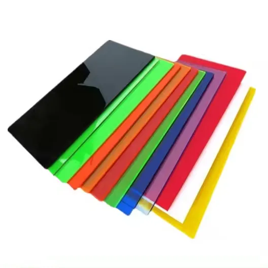 customized size colour Perspex 4x8ft cast acrylic plastic panel sheet high gloss colors acrylic boards