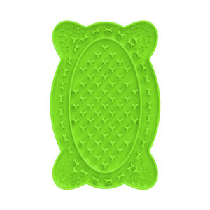Hot selling custom multi-color food grade silicone dispersion pet cat paw <b>slow</b> <b>feeder</b> pad bone <b>dog</b> licking pad belt suction cup - Product Image 4