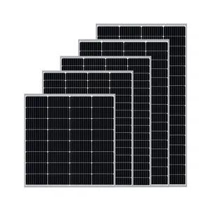 黑色单太阳能电池板150W 160W 170瓦180 140太阳能电池板价格190W 42V