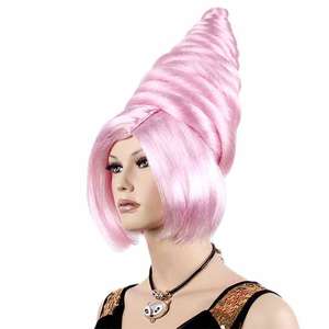 Perruque rose Cos High Hat Princess Cut Long Curly Amérique du Sud Amérique du Nord Europe Festival Halloween avec <span class=keywords><strong>Déguisement</strong></span> Perruque - Product Image 2