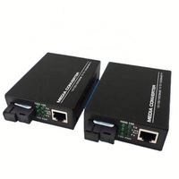 Convertidor de Fibra a RJ45 Gigabit 10/100/1000M, Convertidor de Medios 1 SFP 1 RJ45, Convertidor de Medios Ethernet