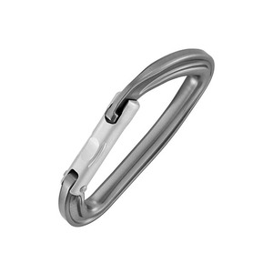 PETZL DJINN M060LA00 pour escalade sportive, mousqueton durable à verrouillage rapide, verrouillage droit, verrouillage rapide et verrouillage courbé - Product Image 1