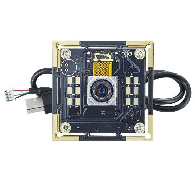 OEM 48MP 8K 1/2.25 inch HDR CMOS USB2.0 High Speed 4K Camera Module Sensor Document Scan USB Camera Modules with 6pcs LEDs