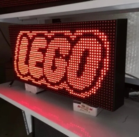 Module d'écran LED rouge unique P10 320*160mm Hub 75 de haute qualité, directement de l'usine en Chine