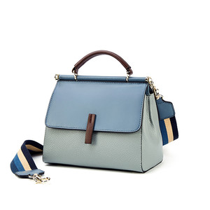 Sac panier en similicuir pour femme, porté épaule ou croisé, avec fermeture éclair, bandoulière amovible et doublure en soie - Product Image 4