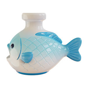 Grotte d'aquarium en céramique de poisson bleu fabriqué à la main en gros <span class=keywords><strong>cachette</strong></span> vitrée écologique <span class=keywords><strong>maison</strong></span> de poisson personnalisée pour petit Aquascape - Product Image 3