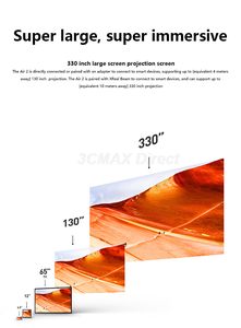 Xreal Air 2 Pro Smart Ar Gafas Son y Pantalla Oled a base de silicona Ajuste electrocrómico 120Hz Cepillo alto xreal pro AIR 2 - Product Image 4