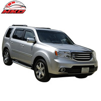 Para Honda Pilot 09-15, Visores de Ventana Delgados de Acrílico Adhesivos (4 Piezas), Protectores Contra Lluvia para Ventanas Laterales de Puerta de Coche