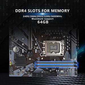 Carte mère de bureau Intel B760 LGA 1700 12e, 13e, 14e génération <span class=keywords><strong>I3</strong></span> I5 I7 I9 DDR4 64 Go B760 Pro Micro ATX - Product Image 1