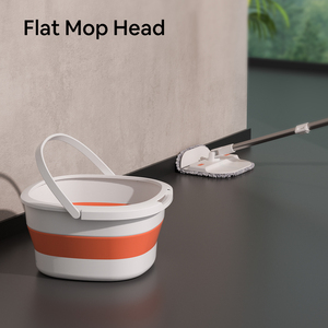 Sistema de Cubeta y Mopa Plegable Profesional HOLAMOPA, Mopa Plana Resistente <span class=keywords><strong>para</strong></span> Servicios de Limpieza Comercial - Product Image 6