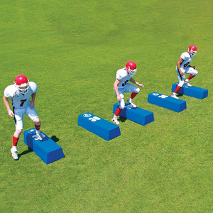 Mannequins <span class=keywords><strong>de</strong></span> Tackle Demi-Ronds pour <span class=keywords><strong>Football</strong></span> <span class=keywords><strong>Américain</strong></span> et Rugby – <span class=keywords><strong>Équipement</strong></span> Essentiel pour les Exercices des Joueurs Défensifs - Product Image 2