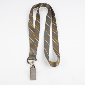 Nhà Sản Xuất Tùy Chỉnh In Logo Ribbon Bán Buôn Thăng Hoa Trống <span class=keywords><strong>Polyester</strong></span> Dây Buộc - Product Image 4