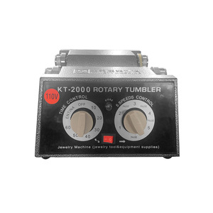 Kt-2000 <b>Rotary</b> Tumbler 110V 5-Speed Control Jewelry Polishing <b>Machine</b> Metal Polisher With Timer And Pause Function - Product Image 5