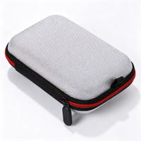 Étui de rangement pour batterie externe en EVA rigide personnalisé, étanche, antichoc, anti-poussière, organiseur de câbles électroniques et de chargeurs