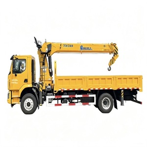Grue montée sur camion de grande taille, grue de levage lourde à flèche télescopique entièrement hydraulique de 14 à 25 tonnes pour la construction d'engins de grande envergure - Product Image 1