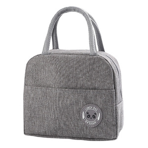 Bolsa térmica impermeable para el almuerzo con diseño de oso de peluche, bolsa térmica aislante del calor, bolsa para el almuerzo reforzada. - Product Image 5
