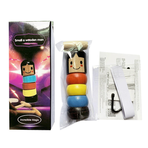 Hot bán mới lạ không thể phá vỡ người đàn ông bằng gỗ Đồ chơi ma thuật giáo dục cứng đầu gỗ người đàn ông <span class=keywords><strong>Magic</strong></span> Trick đạo cụ trẻ em trẻ em Quà tặng - Product Image 5