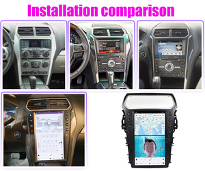 วิทยุติดรถยนต์สเตอริโอวิทยุสเตอริโอ8 + 128GB แอนดรอยด์13 DSP สำหรับเครื่องเล่นดีวีดีเครื่องเล่นดีวีดีคาร์เพลย์จีพีเอสนำทางแบบไร้สาย2011-2019ฟอร์ดเอ็กซ์พลอเรอร์มัลติมีเดีย - Product Image 6