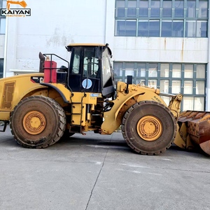 Chargeuse sur pneus d'occasion CAT 980H 980F à vendre à prix réduit, fabrication japonaise, chargeuse sur pneus d'origine - Product Image 2