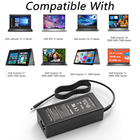 Chargeur adaptateur électrique AC 65W pour ordinateurs portables de jeu pour Inspiron 15 3000 Series (3551) OTP PD 3.0 19.5v 3.34a