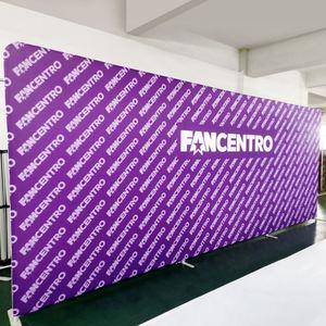 A Wall Aluminum <b>Frame</b> Backdrop Stand Tension Fabric Display for Trade Show - Product Image 6