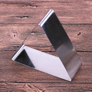 Ideas de Productos Nuevos 2026, Molde para Pastel de Metal Triangular de Acero Inoxidable para el Hogar y la Cocina - Product Image 3