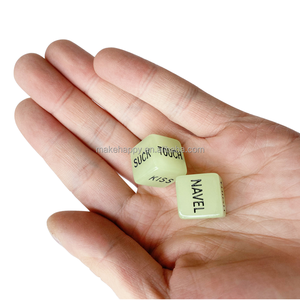 Dados Eróticos de Alta Calidad, Luminosos, con Letras en Inglés Grabadas, Divertidos, con Posturas Sexuales para Parejas, Duraderos, Juguetes Sexuales - Product Image 1