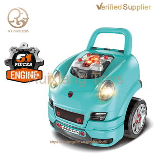 Fourniture d'usine Jouets pour enfants Outil Jouets Dress Up & Pretend Play Enfants garçons Ensemble d'outils Jouets avec boîte multifonctionnelle - Product Image 3