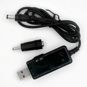 5V DC Adapter 9 V 12 V Design Free Choice Push-Wechsel 9 V und 12 V USB Ladegerät Boost Kabel Line Converter Step Up Connector