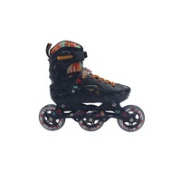 Patins à roulettes professionnels 2 en 1 en fibre de carbone réglables en PU pour adultes