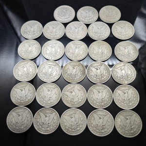 28 Buah Koin Peringatan Dolar Morgan Amerika Serikat (1878S-1921S) Berbeda, Hadiah, Dekorasi Rumah - Product Image 2