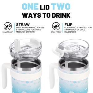 Vaso de Acero Inoxidable de Alta Calidad con Diseño Personalizado, Taza de Viaje para Auto, Oficina, Jugo, Café, Té, Agua - Product Image 5