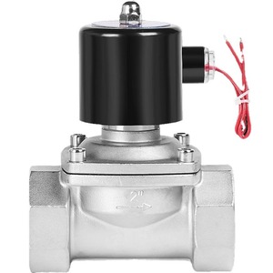 Vanne solénoïde Yueer 2 pouces à action directe AC 220V pour eau, air, huile, gaz, usage industriel - Product Image 1