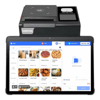 NORYOX NB11T Terminal de Paiement Tactile Android 14 de Bureau, Machine POS Portable avec Lecteur de Carte NFC pour Restaurants