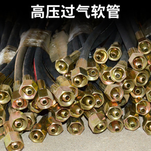 Hydraulic Hose 1/4 In MxM 225 Bar 3260 Psi Premium Rubber Hose For Gas Cylinder Transfer - Product Image 5