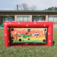 U-Rides Petit jeu sportif gonflable de football, cible de tir, terrain de jeu, gonflables de tir au but pour enfants en PVC