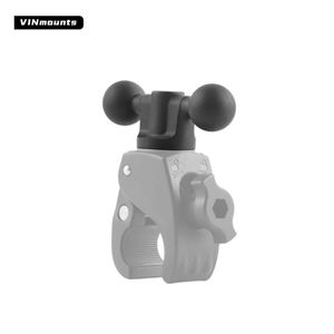 VINmounts 1-Inch Dual Ball Head Base, Compatible with <b>Large</b> Clamp & Suction <b>Cup</b> Mount, Adjustable Mount System VIN-B-010 - Product Image 1