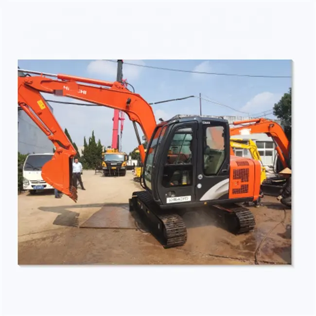 Earth-Moving Used HITACHI Mini Machine ZX60 6T mini Excavators used at factory prices for sale