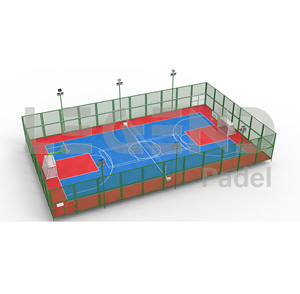 Terrain de sport multifonctionnel en plein air, équipement de terrain multi-jeux, équipement de terrain de padbol - Product Image 3