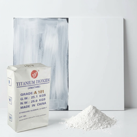 Anatase A101 TiO2 | Tamaño de Partículas Finas | Bajo en Metales Pesados