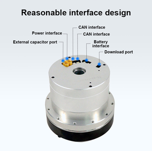 มอเตอร์แม่เหล็กไฟฟ้าอัตโนมัติไฟฟ้ากระแสตรงมอเตอร์เซอร์โวแขนหุ่นยนต์มอเตอร์54รอบต่อนาทีไร้แปรงถ่านแม่เหล็กถาวรสำหรับมนุษย์ - Product Image 6