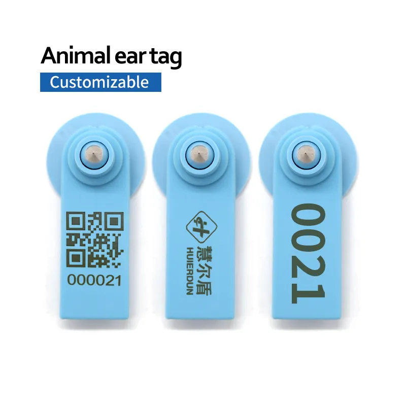 HED-ET143 étiquettes d'oreille de bétail gps de haute qualité ensemble de numéros d'étiquette d'oreille