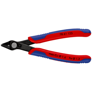 KNIPEX 78 61 125 Super Knips electrónicos con mangos multicomponentes pulidos de 125 mm - Product Image 1