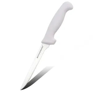 KITCHENCARE Professional 6inch Custom Kitchen Knife White Pp Cooking Boning Knife For Restaurant