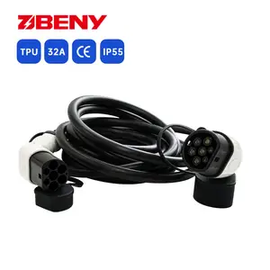 Ev Charging Cable 32a 22kw Gbt To Type 2 Ev Public Ev Charger Suitable  China Cars Charging On Eu Standard Ev Charging Station - Chargers & Service  Equipment - AliExpress