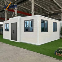 ZYBOX Villa Modulaire Préfabriquée de Luxe Extensible en Conteneur, Pliable, en Bois de Précision, 20ft 40ft, pour le Marché Américain