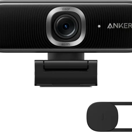 Anker PowerConf C300 kamera Web Cerdas hd penuh, kamera web 2023 p rangka dan autofokus bertenaga AI, kamera web 1080p