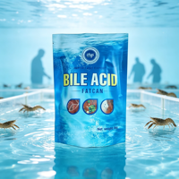 Émulsifiants naturels en poudre blanche 95% Acide bilique CAS 81-25-4 pour la croissance en aquaculture